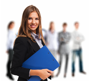 Student ready for an internship