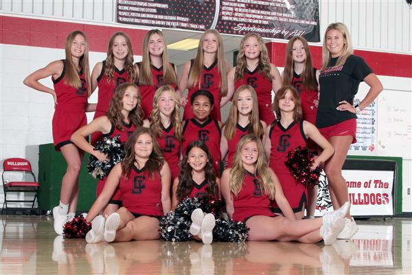 junior high cheerleaders 