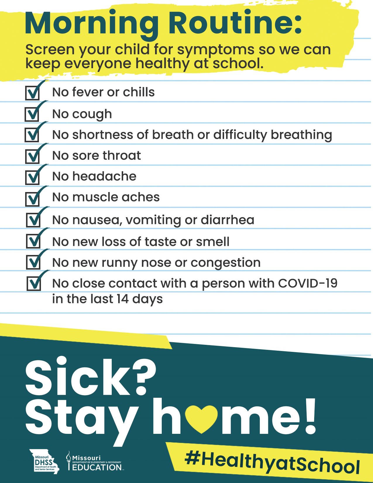 Morning Health Check